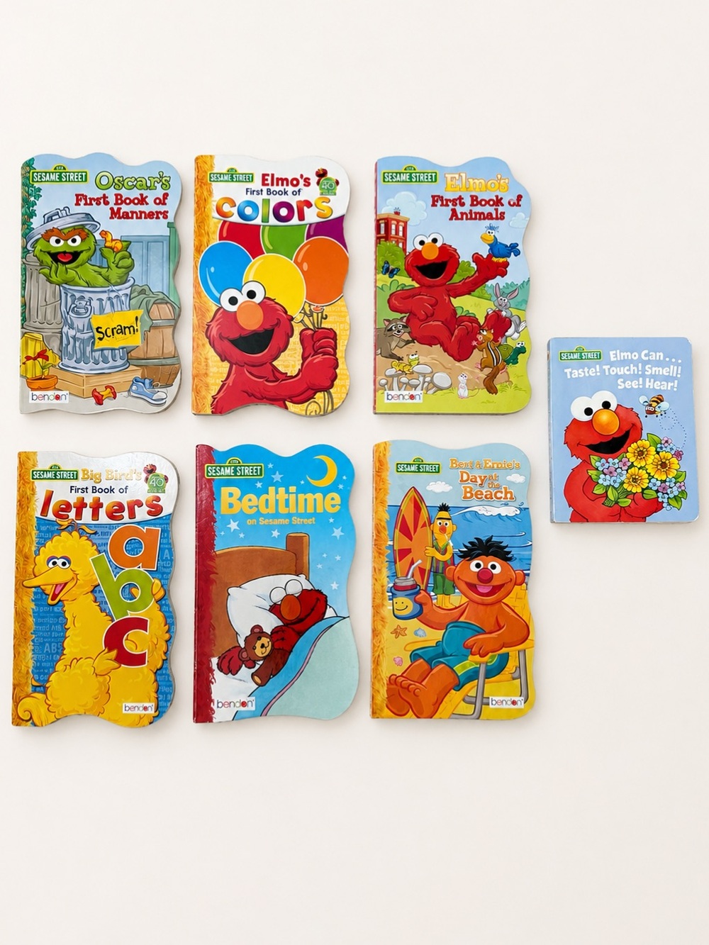 Sesame Street Books - 7 Pieces